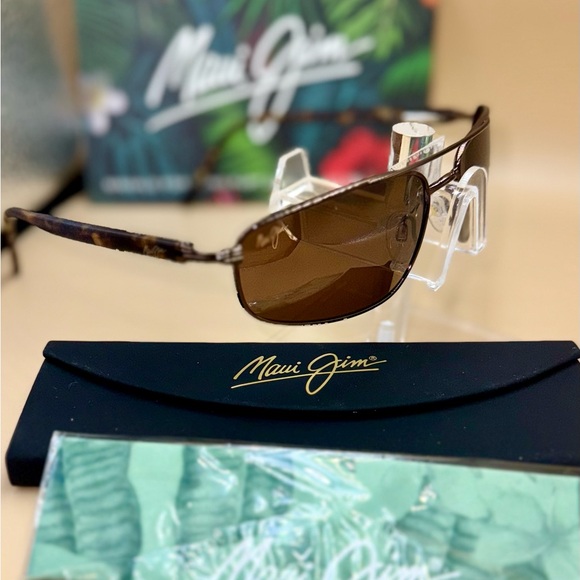 Maui Jim KAHUNA Copper w/ HCL Bronze Polarized Lenses ~ $319 - Picture 2 of 16
